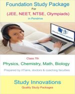 Foundation Math & Science Study Package (7th)