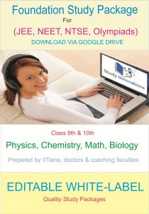 FOUNDATION STUDY MATERIAL (9TH TO 10TH) DOWNLOAD VIA GOOGLE DRIVE