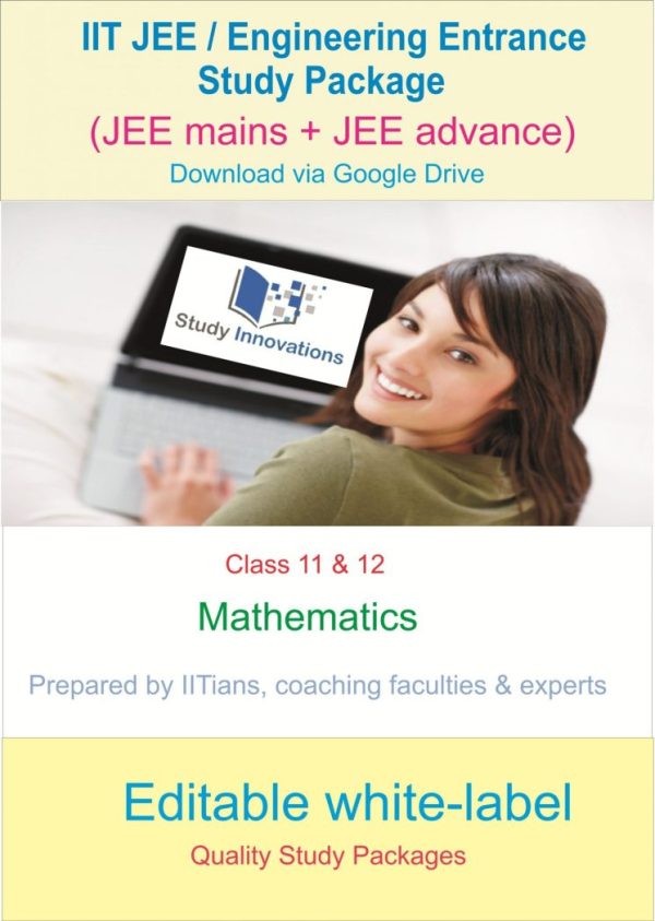 JEE MATHEMATICS STUDY MATERIAL (11TH &12TH) DOWNLOAD VIA GOOGLE DRIVE