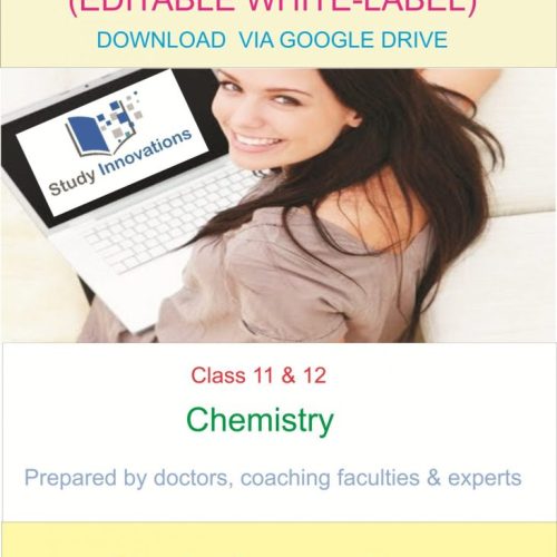 NEET CHEMISTRY STUDY MATERIAL (11TH & 12TH) DOWNLOAD VIA GOOGLE DRIVE