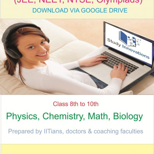 FOUNDATION STUDY MATERIAL (8TH TO 10TH) DOWNLOAD VIA GOOGLE DRIV